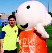 Messi Barnival Barcelonában